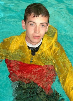 anorak pool training suit